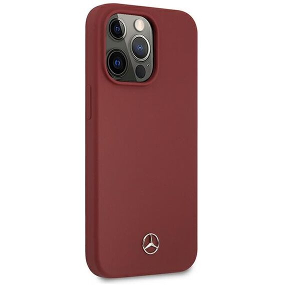 Mercedes MEHCP13LSILRE iPhone 13 Pro / 13 6,1" czerwony/red hardcase Silicone Line | Techbox