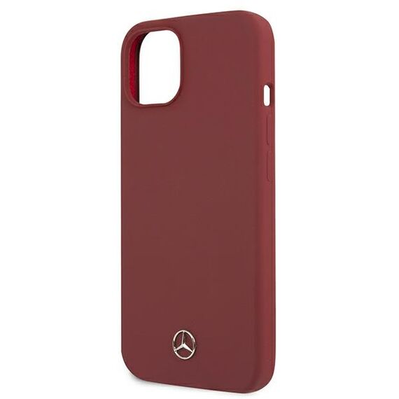 Mercedes MEHCP13MSILRE iPhone 13 6,1" czerwony/red hardcase Silicone Line | Techbox