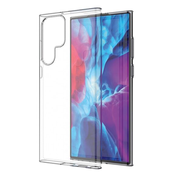 Ultra Clear 0.5mm Case Gel TPU Cover for Samsung Galaxy S22 Ultra transparent - Samsung Cases - Cases - Techbox