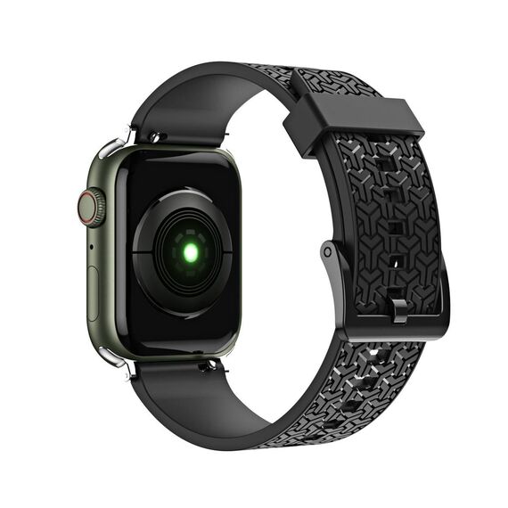 Watch Strap Y Watchband Bracelet for Apple Watch 42 / 44 / 45 mm - Black | Techbox