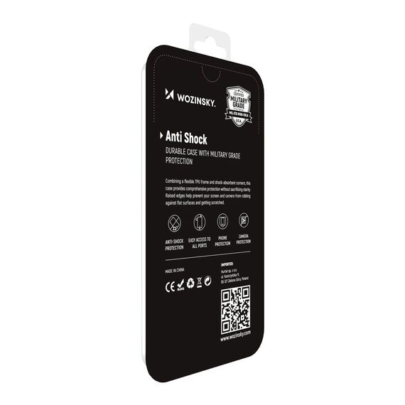 Wozinsky Anti Shock Armored Case for Samsung Galaxy A73 transparent - Samsung Cases - Cases - Techbox