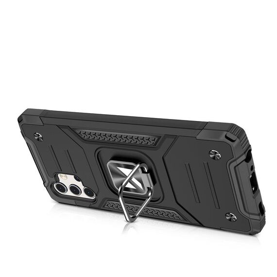 Wozinsky Ring Armor Armored Hybrid Case Cover + Magnetic Mount for Samsung Galaxy A73 gold - Samsung Cases - Cases - Techbox