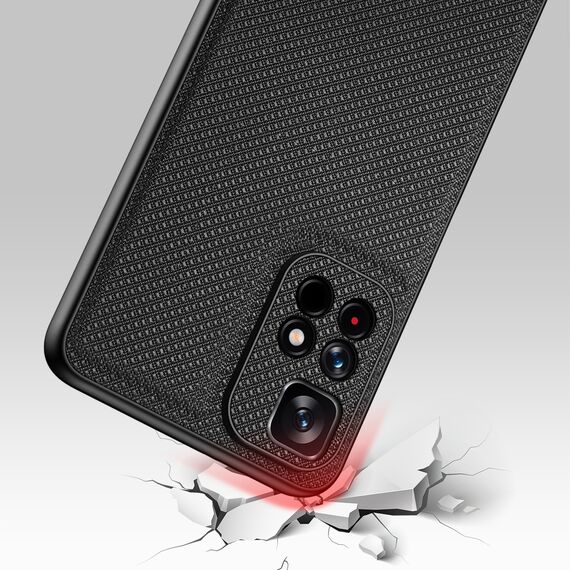 Dux Ducis Fino case cover covered with nylon material Poco M4 Pro 5G black | Techbox