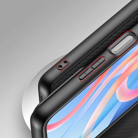 Dux Ducis Fino case cover covered with nylon material Poco M4 Pro 5G black | Techbox