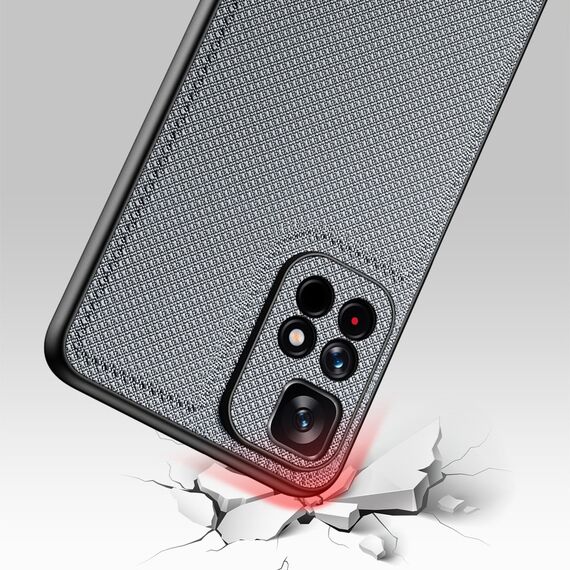 Dux Ducis Fino case cover covered with nylon material Poco M4 Pro 5G blue | Techbox
