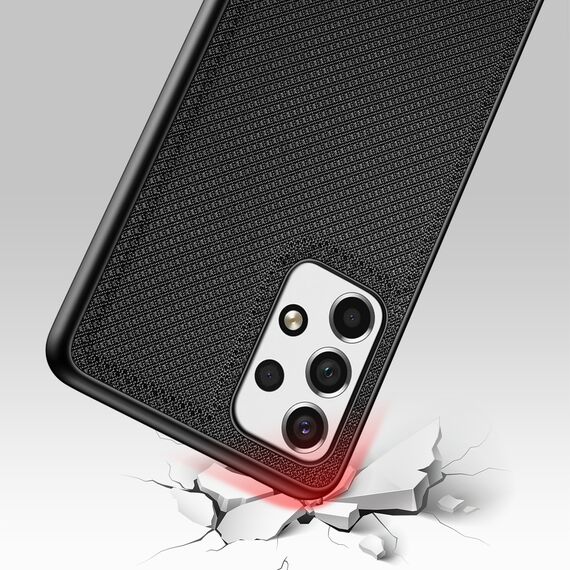 Dux Ducis Fino case cover, nylon material Samsung Galaxy A73 black | Techbox