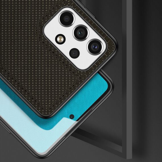 Dux Ducis Fino case is made of nylon material for Samsung Galaxy A73 green | Techbox