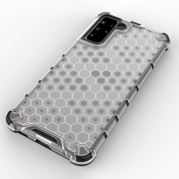 Honeycomb case armored cover with a gel frame for Samsung Galaxy S22 + (S22 Plus) black | Techbox