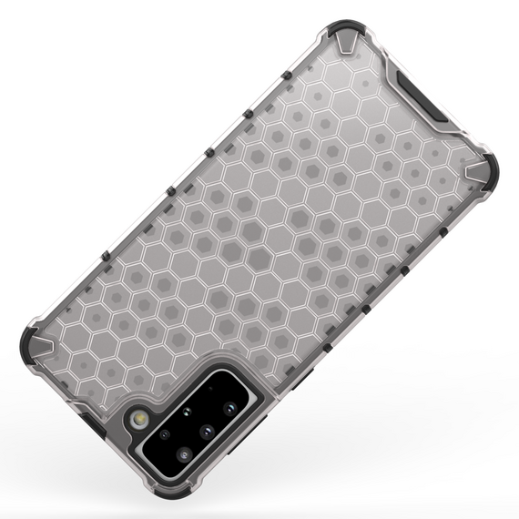 Honeycomb case armored cover with a gel frame for Samsung Galaxy S22 + (S22 Plus) black | Techbox
