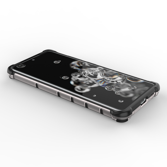 Honeycomb case armored cover with a gel frame for Samsung Galaxy S22 Ultra blue | Techbox