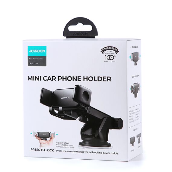 Joyroom JR-ZS283 Car Phone Holder Mount (Set) -Black - Smartphone Holders - Smartphones - Techbox