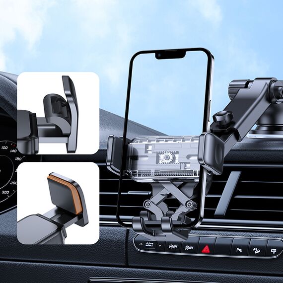 Joyroom JR-ZS283 Car Phone Holder Mount (Set) -Black - Smartphone Holders - Smartphones - Techbox