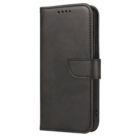 Magnet Case elegant case cover cover with a flap and stand function OnePlus Nord N200 5G black | Techbox