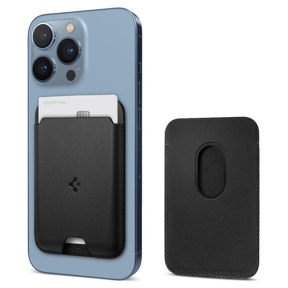 Spigen Valentinus Magnetic Wallet with MagSafe - Black |  Techbox