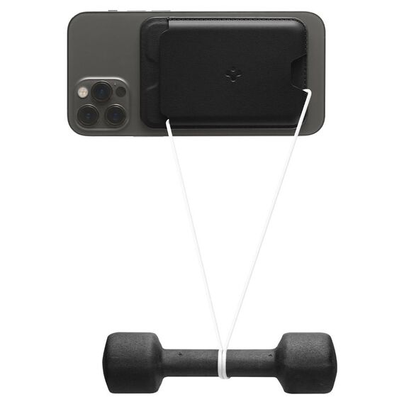 Spigen Valentinus Magnetic Wallet with MagSafe - Black |  Techbox