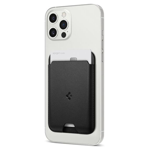 Spigen Valentinus Magnetic Wallet with MagSafe - Black |  Techbox