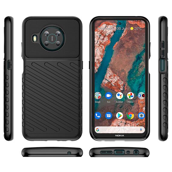 Thunder Case flexible armored cover for Nokia X100 black | Techbox