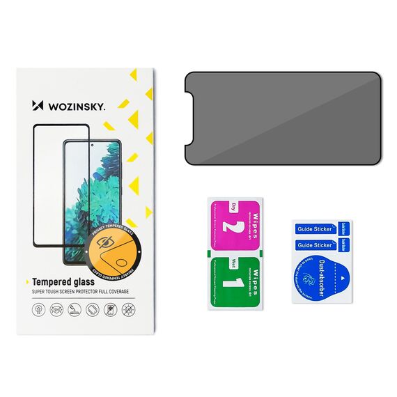 Wozinsky Privacy Glass Tempered Glass for iPhone 13/13 Pro with Anti Spy Privatizing Filter - Apple iPhone - Screen & Camera Protection - Techbox