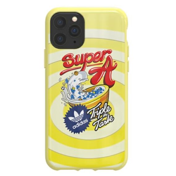 Adidas Molded Case BODEGA iPhone 11 Pro yellow / yellow 36343 - Apple Cases - Cases - Techbox
