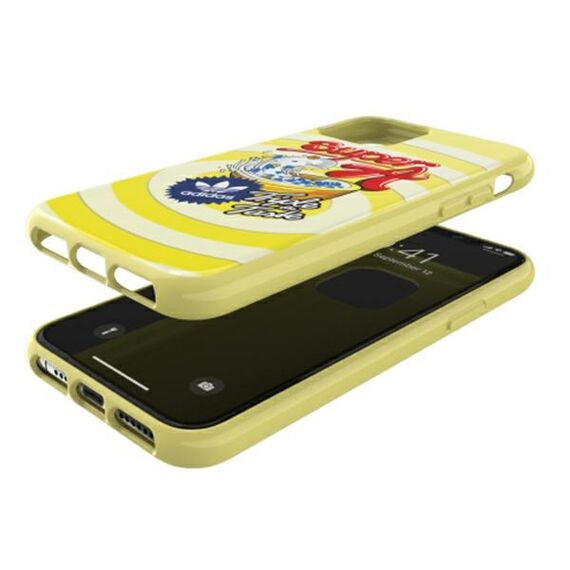 Adidas Molded Case BODEGA iPhone 11 Pro yellow / yellow 36343 - Apple Cases - Cases - Techbox