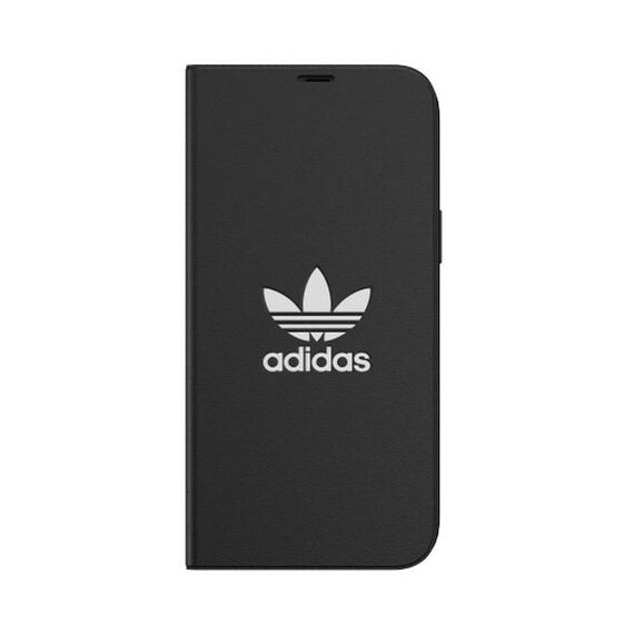 Adidas OR Booklet Case BASIC iPhone 12 Pro Max 6.7 "black and white / black white 42228 - Apple Cases - Cases - Techbox