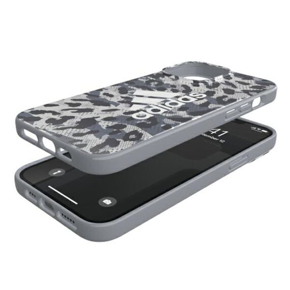 Adidas OR Snap Case Leopard iPhone 13 Pro / 13 6,1" szary/grey 47259 - Apple Cases - Cases - Techbox