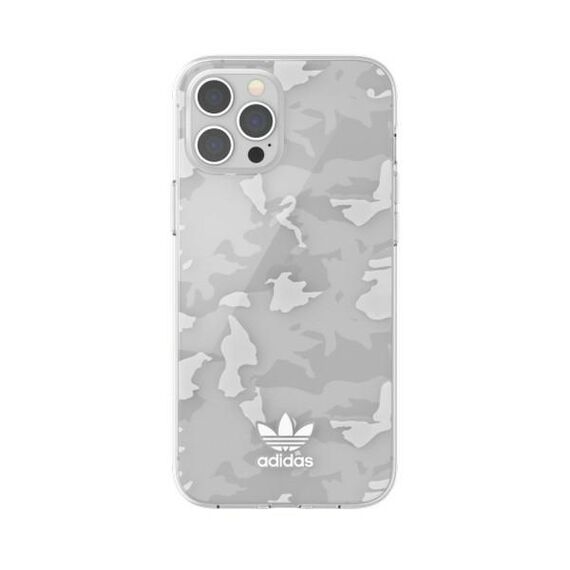 Adidas OR SnapCase Camo iPhone 12 Pro Ma x Clear / White 43706 - Apple Cases - Cases - Techbox