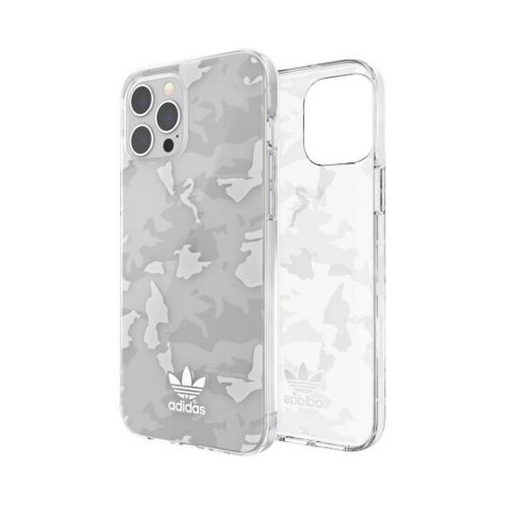 Adidas OR SnapCase Camo iPhone 12 Pro Ma x Clear / White 43706 - Apple Cases - Cases - Techbox