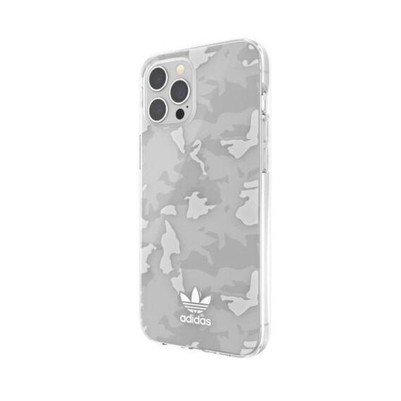 Adidas OR SnapCase Camo iPhone 12 Pro Ma x Clear / White 43706 - Apple Cases - Cases - Techbox