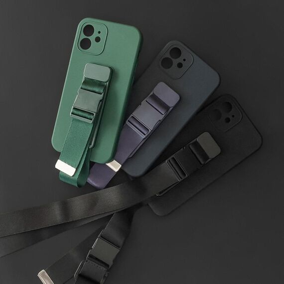 Rope Case Silicone Lanyard Cover Purse Lanyard Strap for Xiaomi Poco X4 Pro 5G Navy Blue - Xiaomi Cases - Cases - Techbox