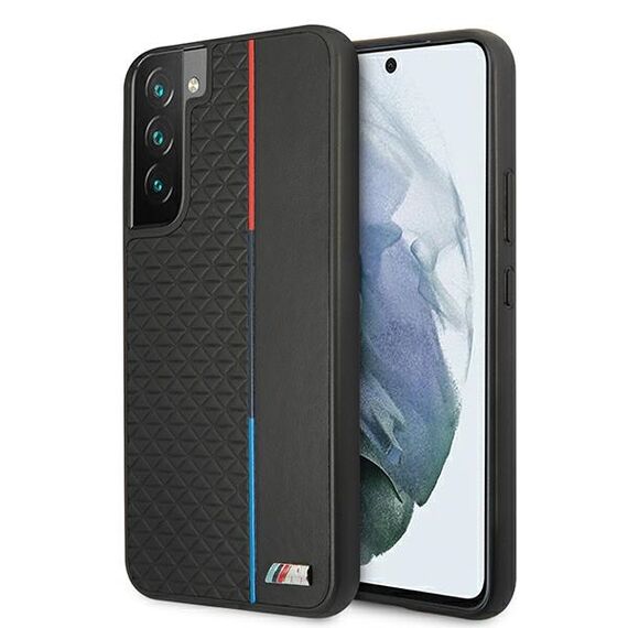 Case BMW BMHCS22MTRTBK S22 + S906 black / black hardcase M Collection Triangles - Samsung Cases - Cases - Techbox