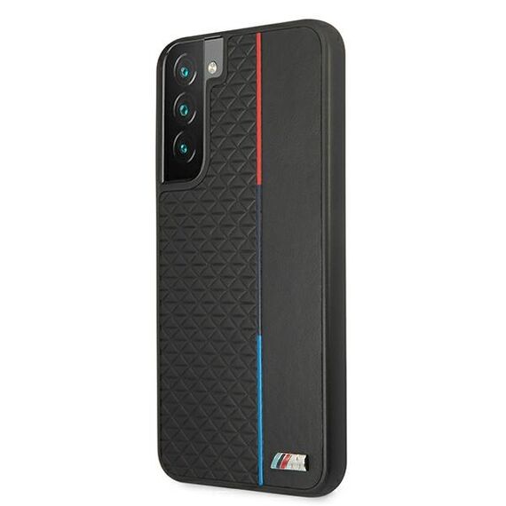 Case BMW BMHCS22MTRTBK S22 + S906 black / black hardcase M Collection Triangles - Samsung Cases - Cases - Techbox