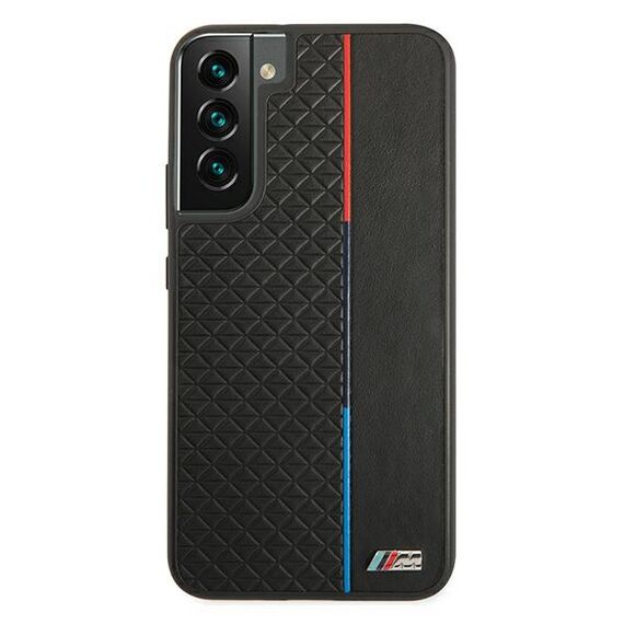 Case BMW BMHCS22MTRTBK S22 + S906 black / black hardcase M Collection Triangles - Samsung Cases - Cases - Techbox