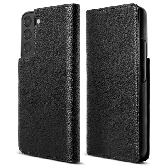 Ringke Folio Signature Flip Leather Case for Samsung Galaxy S22 + (S22 Plus) Black (FSS118R262) - Samsung Cases - Cases - Techbox