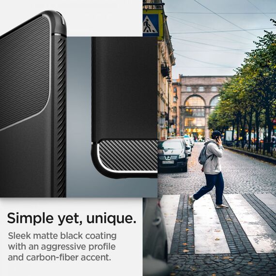 Spigen Rugged Armor Case for Samsung Galaxy S22 - Matte Black | Techbox