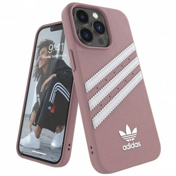 Adidas OR Moulded Case PU iPhone 13 Pro / 13 6,1" różowy/pink 47808 - Apple Cases - Cases - Techbox