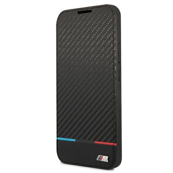 Etui BMW BMBKS22MPUCARTCBK S22+ S906 czarny/black bookcase M Collection Triangles | Techbox