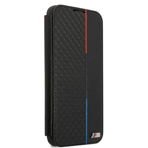 Etui BMW BMBKS22MTRTBK S22+ S906 czarny/black bookcase M Collection Triangles | Techbox