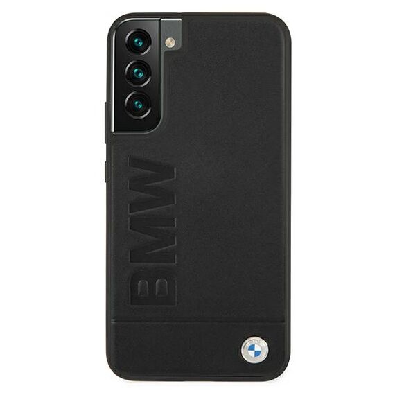 Etui BMW BMHCS22MSLLBK S22+ S906 czarny/black hardcase Signature Logo Imprint | Techbox