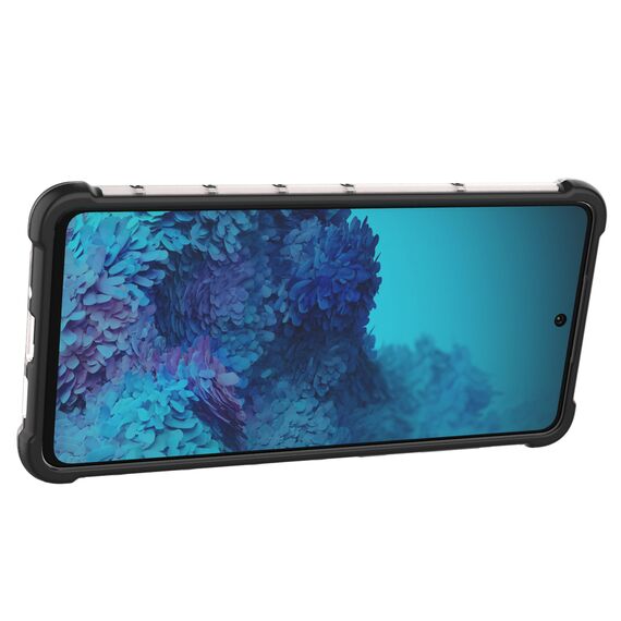 Honeycomb case armored cover with a gel frame for Samsung Galaxy A73 blue | Techbox