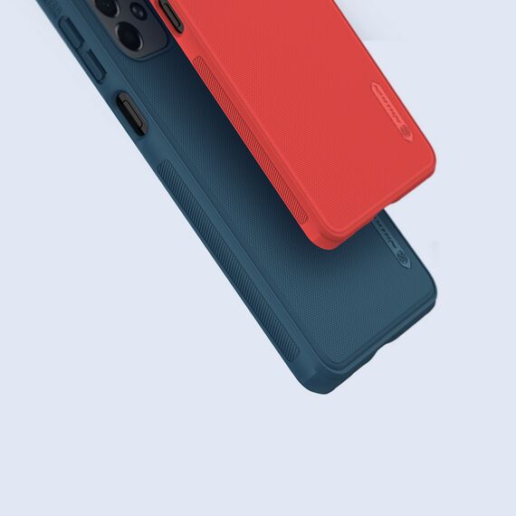 Nillkin Super Frosted Shield Pro durable cover for Samsung Galaxy A73 blue - Samsung Cases - Cases - Techbox