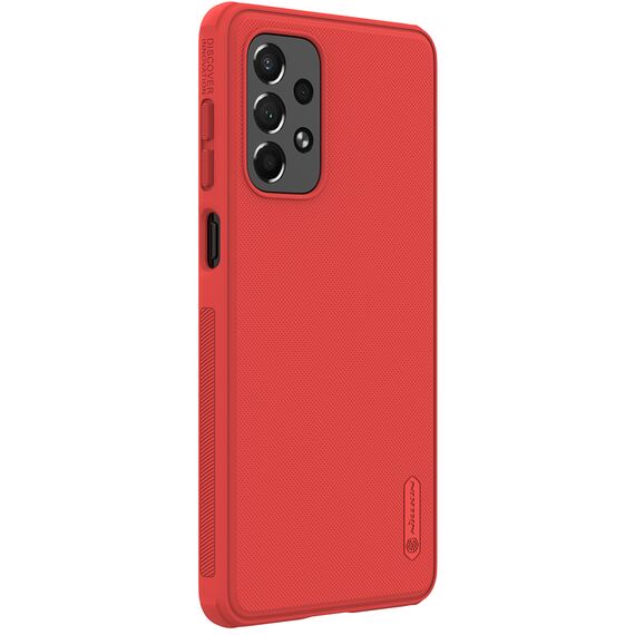 Nillkin Super Frosted Shield Pro durable cover for Samsung Galaxy A73 red - Samsung Cases - Cases - Techbox