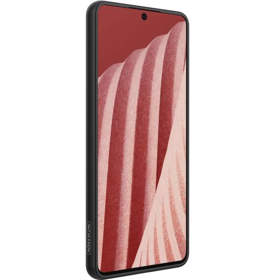Nillkin Textured Case a durable reinforced case with a gel frame and nylon on the back of Samsung Galaxy A73 black - Samsung Cases - Cases - Techbox