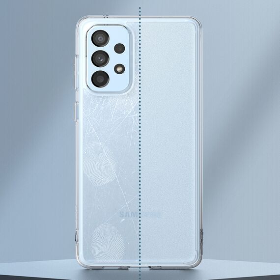 Ringke Fusion Matte tpu case with a translucent Samsung Galaxy A73 gel frame | Techbox