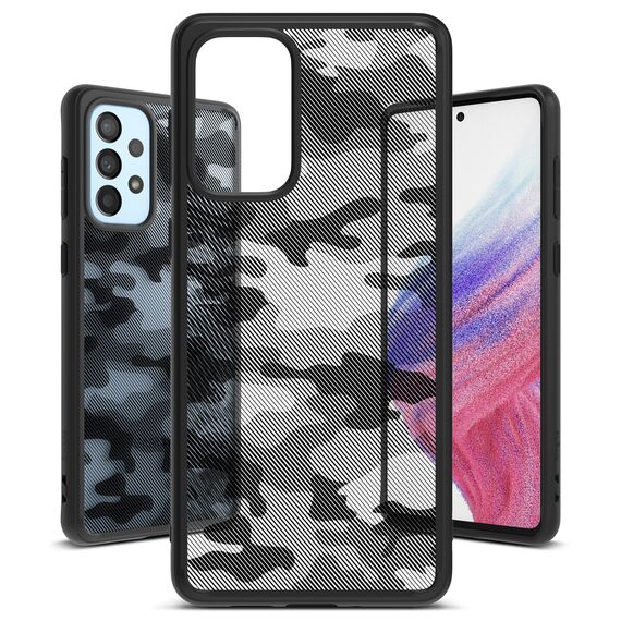 Ringke Fusion Matte tpu case with frame for Samsung Galaxy A73 black - Uncategorized Cases (2) - Cases - Techbox