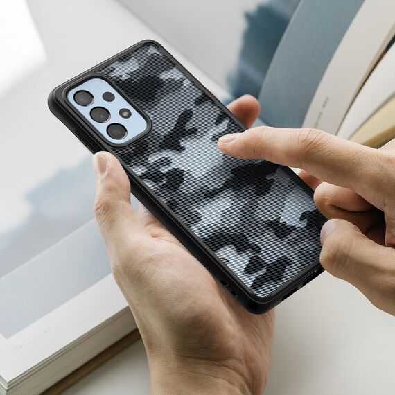 Ringke Fusion Matte tpu case with frame for Samsung Galaxy A73 black - Uncategorized Cases (2) - Cases - Techbox