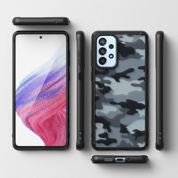 Ringke Fusion Matte tpu case with frame for Samsung Galaxy A73 black - Uncategorized Cases (2) - Cases - Techbox