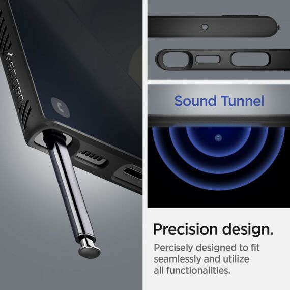 Spigen Liquid Air Case for Samsung Galaxy S22 Ultra - Matte Black | Techbox
