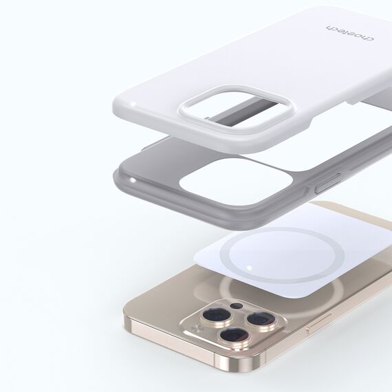 Choetech MFM Anti-drop case Made For MagSafe for iPhone 13 Pro white (PC0113-MFM-WH) - Apple Cases - Cases - Techbox