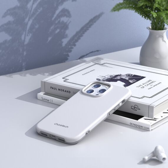 Choetech MFM Anti-drop case Made For MagSafe for iPhone 13 Pro white (PC0113-MFM-WH) - Apple Cases - Cases - Techbox